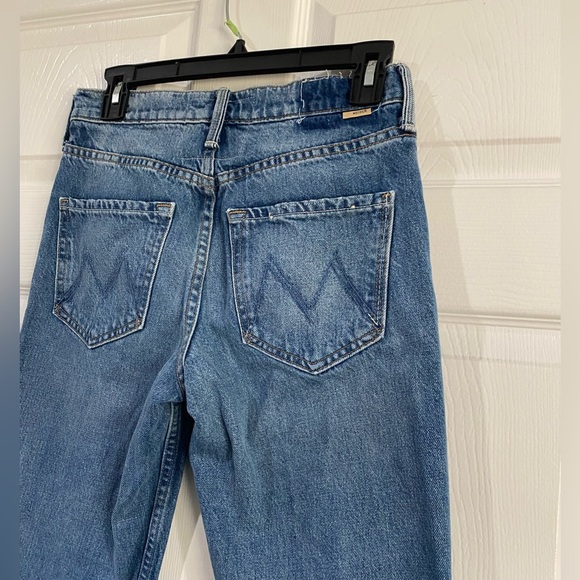 Mother Superior The Reifler Early Blue Jeans 24 Medium Wash Preppy - Picture 11 of 16